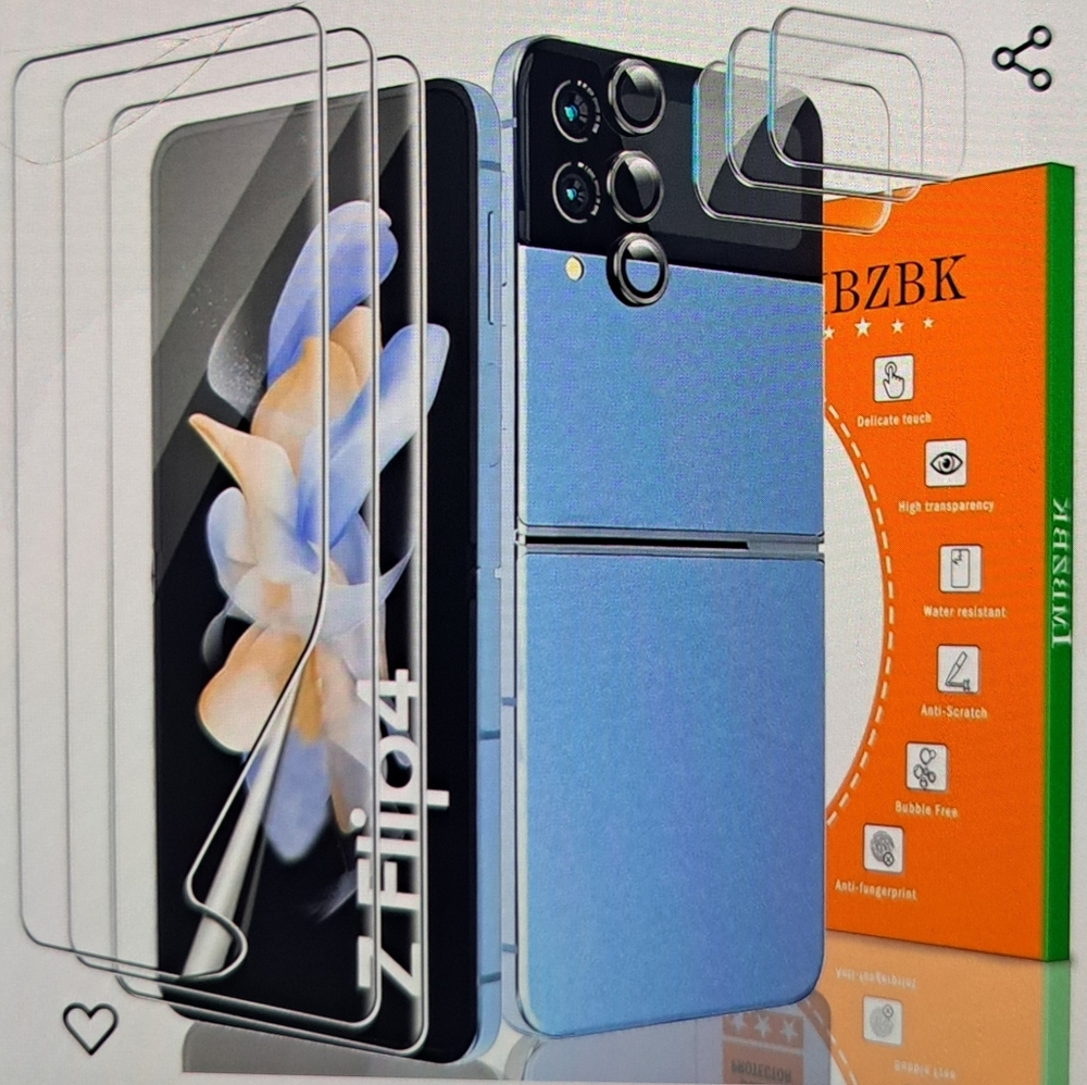 Samsung Galaxy Z Flip 4 Screen Protector 3-Pack